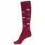 Cavallo Santa Sock - Dark Red